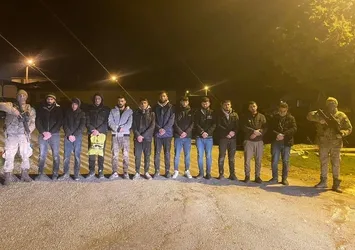 Edirne’de 11 kaçak göçmen yakalandı