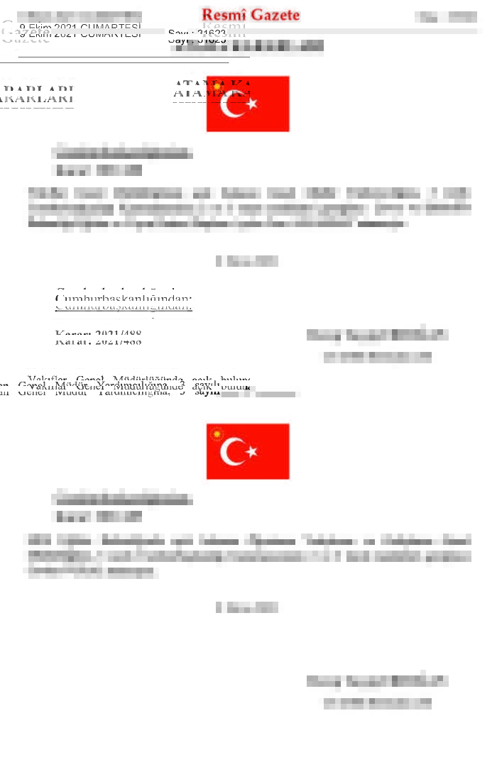 SON DAKİKA: Atama kararları Resmi Gazete'de! Milli Eğitim Bakanlığı Sağlık Bakanlığı ve Vakıflar Genel Müdürlüğü... - 4