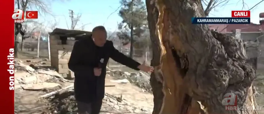 Görenler hayrete düştü! DEPREMİN merkez üssü Kahramanmaraş Pazarcık'ta ÇARPICI manzara... A Haber muhabiri: Meslek hayatımda ilk kez... 9