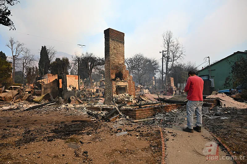 Milyonluk malikaneler küle döndü! Los Angeles'ta evi yanan Türk ünlüler... 2