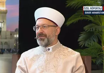A Haber kutsal topraklarda! Diyanet İşleri Başkanı Ali Erbaş'tan A Haber'e özel açıklamalar: Kutsal topraklarda 24 saat hizmet