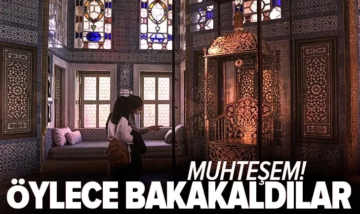 Arife Tahtı Topkapı Sarayı'nda tekrar sergilenmeye başlandı