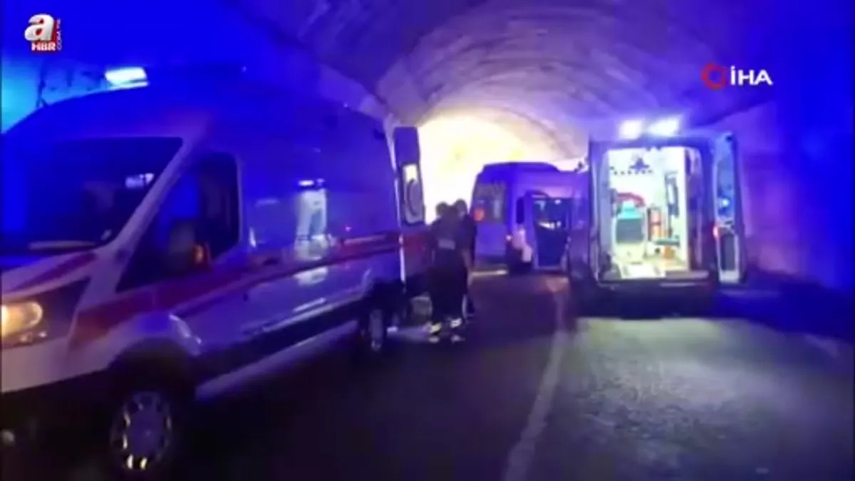 Tunceli’de o tünelde yine kaza: 1 yaralı
