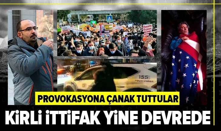 O kirli ittifak yine devrede! Provokasyona çanak tuttular