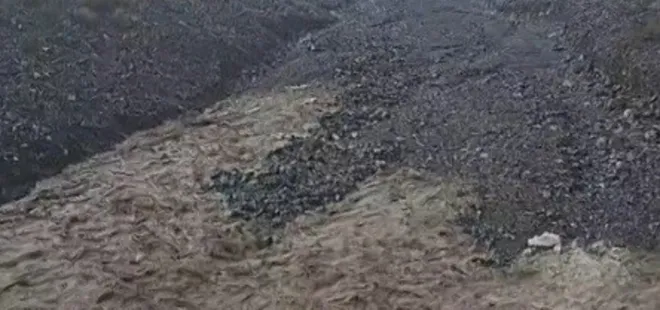 Bir anda suyla kaplandı! İşte o anlar…