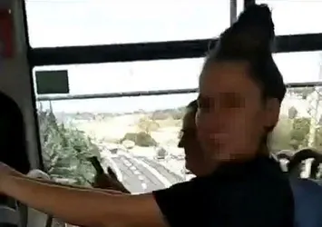 Başörtülü kadına otobüste alçak saldırı! Savunması çileden çıkarttı