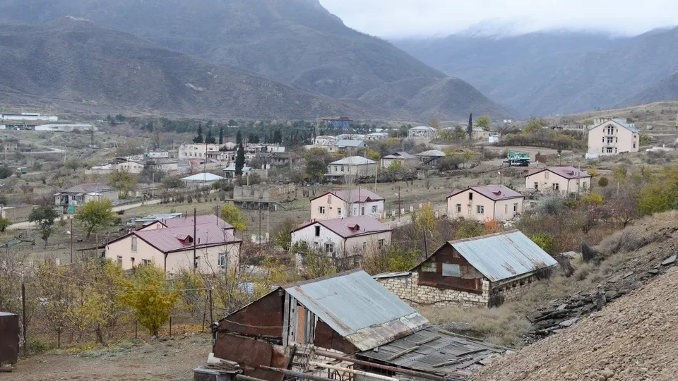 Ermenistan işgalinden kurtarılan Sugovuşan köyü havadan görüntülendi