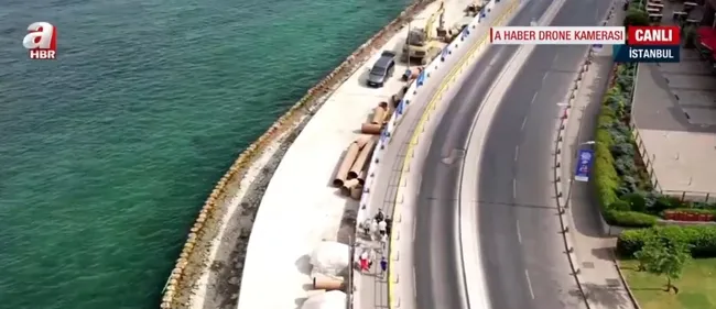 İstanbullular Boğaz’dan mahrum kaldı! İBB’nin çalışması bitmek bilmiyor