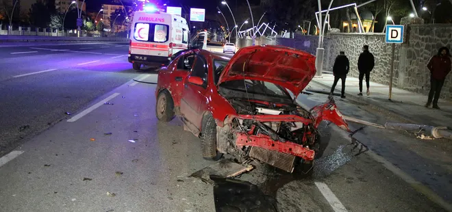 Ehliyetsiz sürücü dehşet saçtı: 2 kişi yaralandı