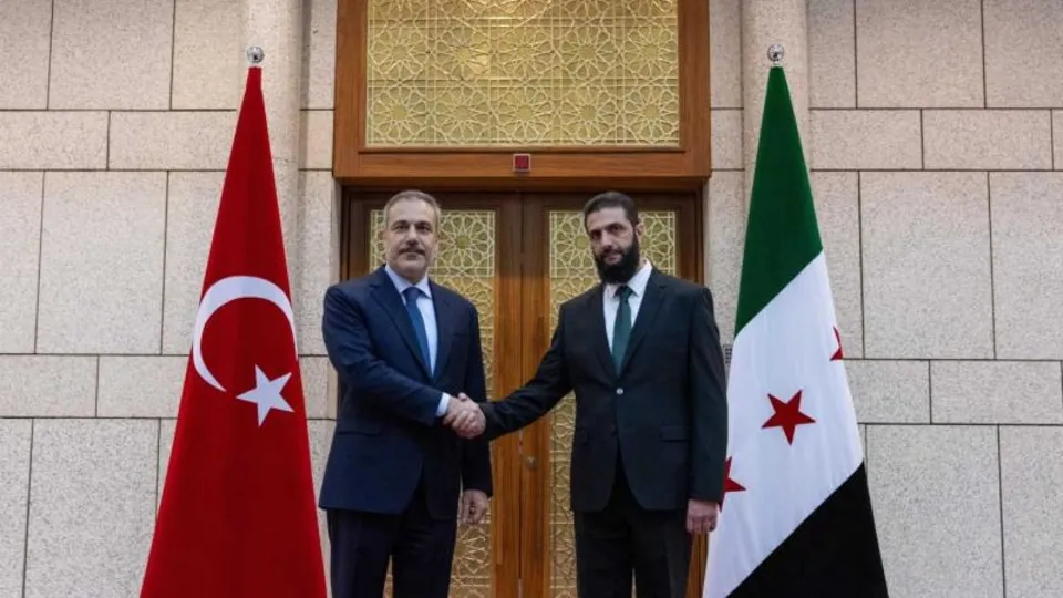 Bakan Fidan-Şara görüşmesi başladı