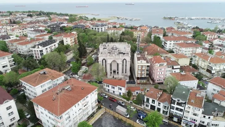Son dakika | Cumhuriyet tarihinin ilk Süryani kilisesi! Havadan işte böyle görüntülendi! Açılış tarihi belli oldu
