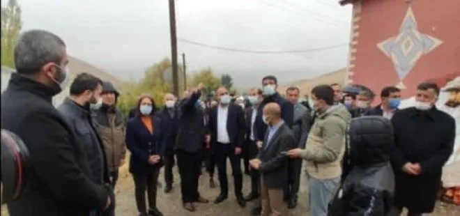 İşçilerin cenazesine katılmayan HDP’den uyuşturucu kuryesinin ailesine destek ziyareti! Vatandaşlar büyük tepki gösterdi