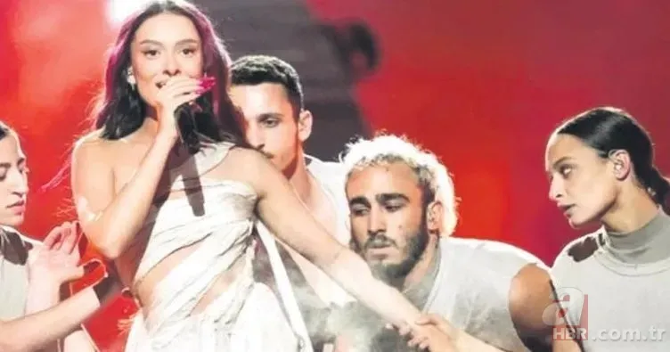 Eurovision yarı finali protestoların gölgesinde kaldı! Konuk şarkıcı Sertab Erener'e büyük tepki! 8