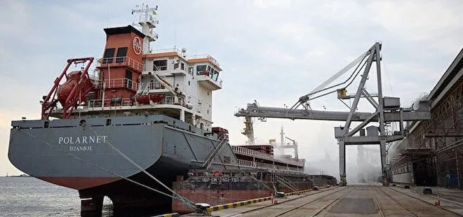 Tahıl yüklü bir gemi kötü hava koşulları nedeniyle Ukrayna’dan ayrılamadı