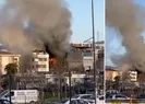 Pendikte 7 katlı otelde yangın!