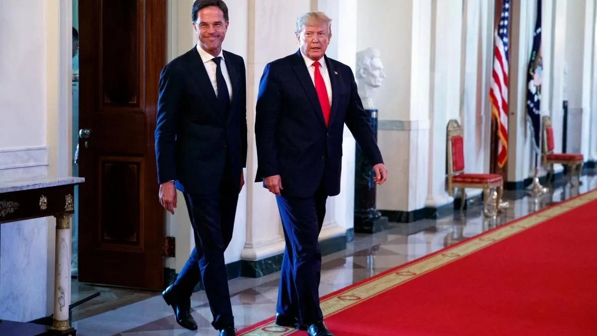 NATO Genel Sekreteri Rutte'dan Trump'a tebrik