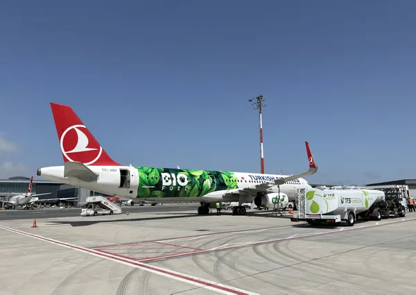 THY’den çevreci uçağına özel tasarım! İlk uçuşunu Stockholm’e gerçekleştirdi