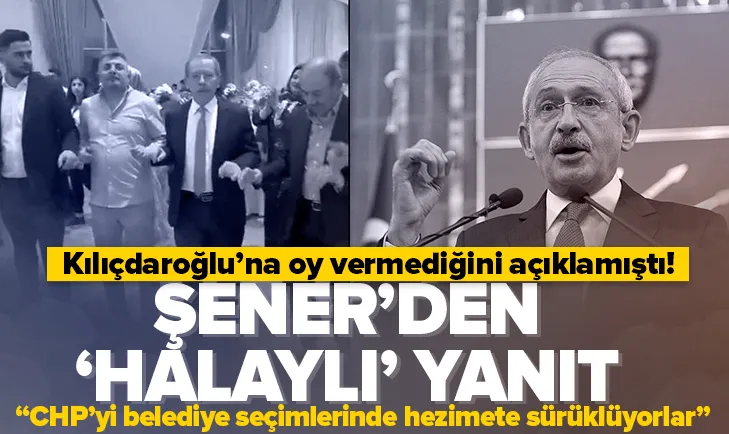 Abdüllatif Şener’den CHP’ye yanıt