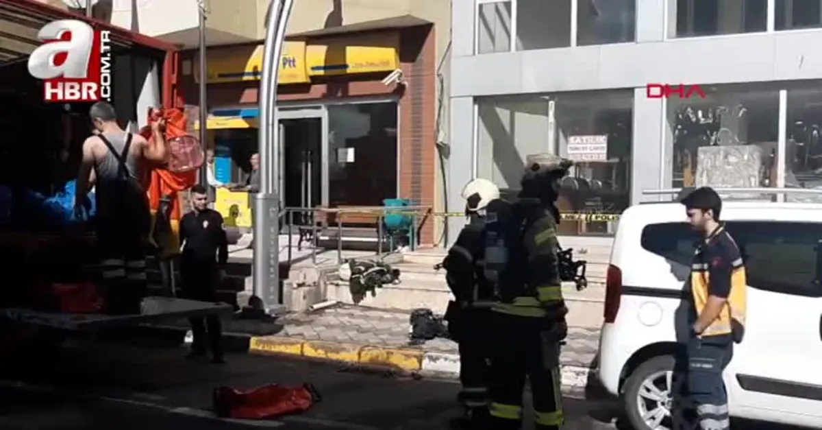 Kocaeli'de kimyasal patlama paniği