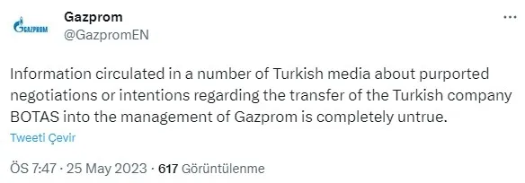 BOTAŞ ve Gazprom’dan iddialara yanıt
