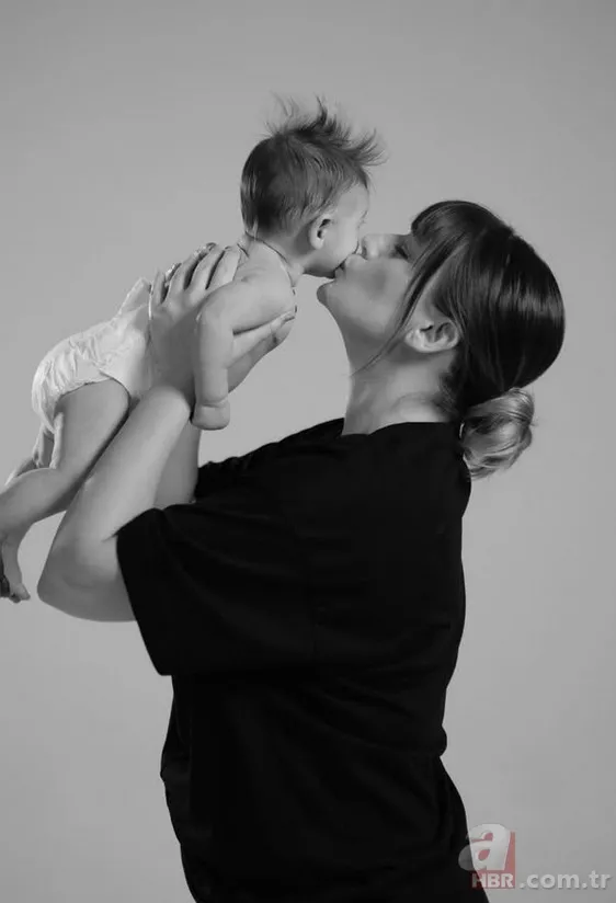 Gizem Karaca'nın minik kızı Yaz'ı gören hayran kaldı! 7