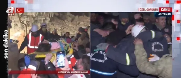 Enkaz altından 160 saat sonra Aysima mucizesi! Çıkartan ekipler gözyaşlarını tutamadı! İşte küçük kızın ilk isteği...