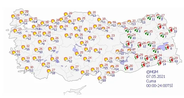 Son dakika: Meteoroloji'den flaş sağanak yağış uyarısı! İstanbul Ankara İzmir hava durumu... - 2