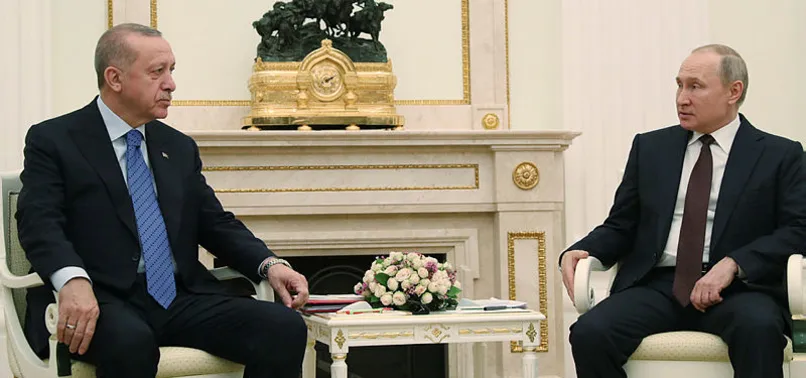 BAŞKAN ERDOĞAN İLE PUTİN'İN GÖRÜŞMESİ SONA ERDİ