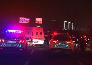 E-5'te yan yolda feci kaza! Olay yerinde can verdi