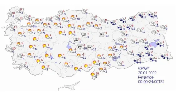 SON DAKİKA! Meteoroloji 5 günlük hava durumu tahminini açıkladı! İstanbul'a kar geliyor | Kar yağışı yurdu etkisi altına alacak - 9