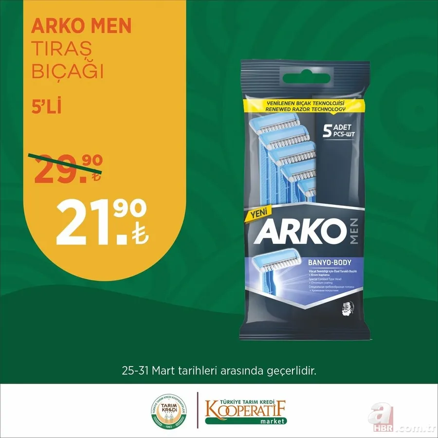 Tarım Kredi MARKET Mart İNDİRİMLERİNDE YOK YOK! Anne babalar dikkat! Bebek bezinde %12 düşüş! ÇAY 69.90, Hurma 16,90 TL! 10