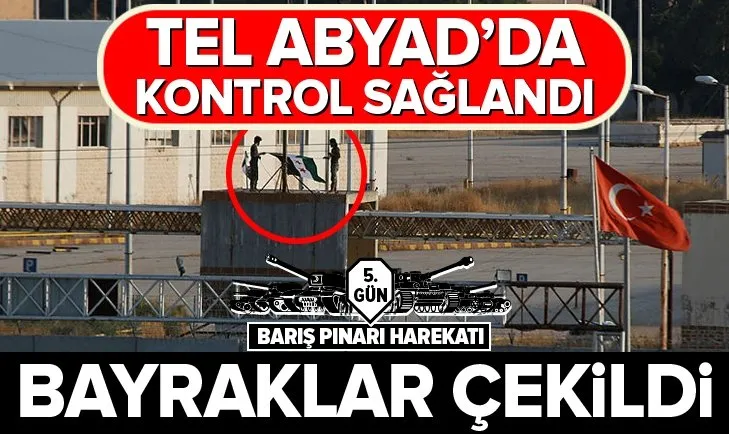 Tel Abyad'da kontrol sağlandı