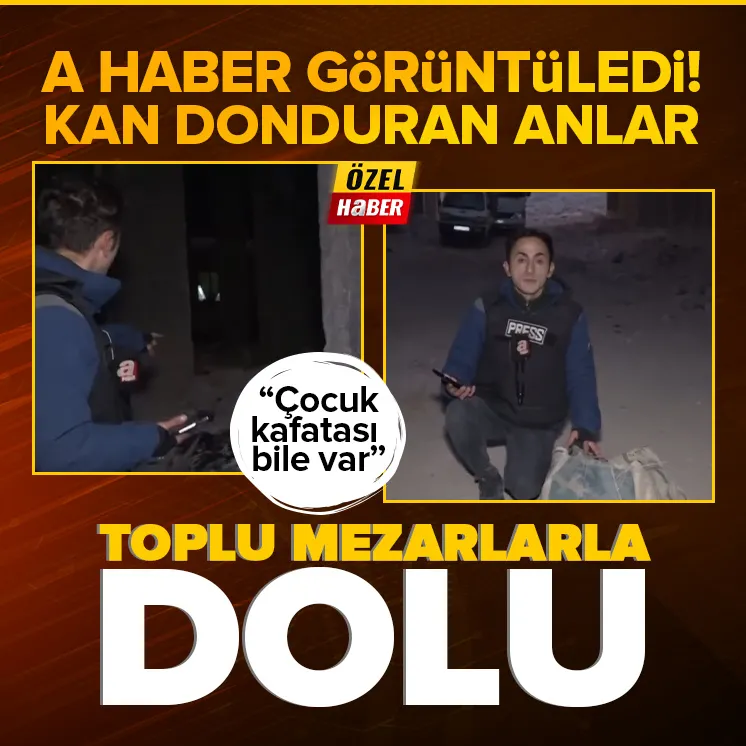 Toplu mezarlarla dolu! A Haber görüntüledi