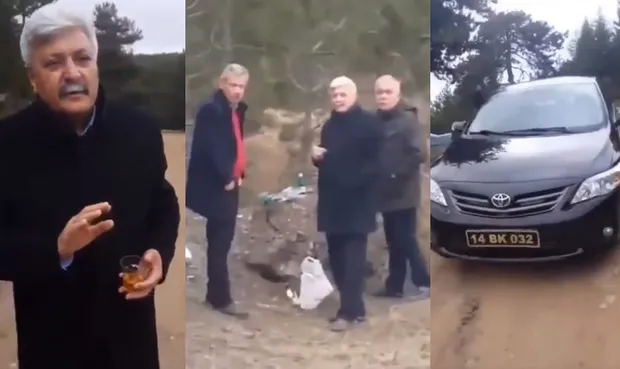 CHP’li Kıbrısçık Belediye Başkanı Doğan Dağ’ın alkol sefası