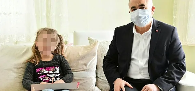 Samsun Valisi Zülkif Dağlı'dan eski eşi tarafından darp edilen kadının ailesine ziyaret