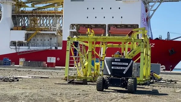 Yavuz Sondaj Gemisi göreve hazırlanıyor