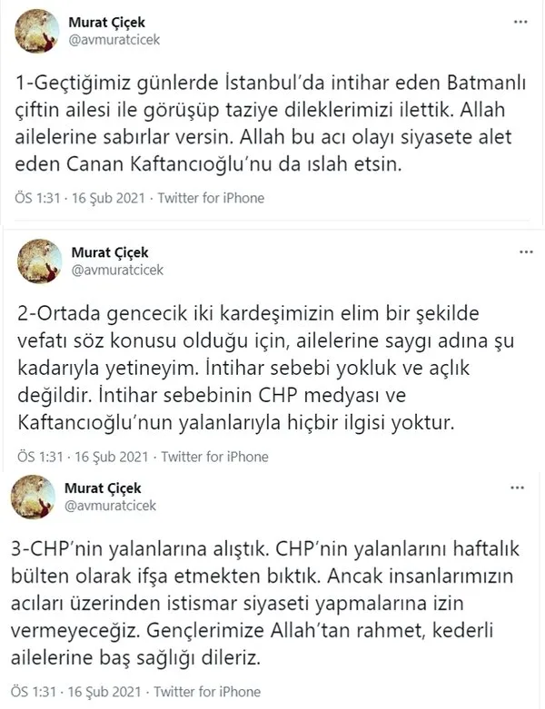 İntihar vakasını siyaset malzemesi yapmışlardı! CHP medyasının kara propagandası elinde patladı!