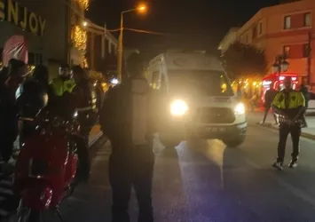 Tekirdağ'da otomobil ve motosiklet çarpıştı! 1 yaralı
