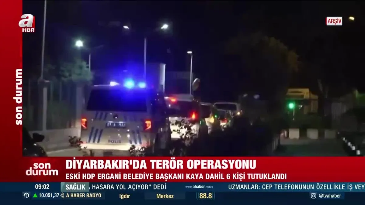 Diyarbakır’da terör operasyonu