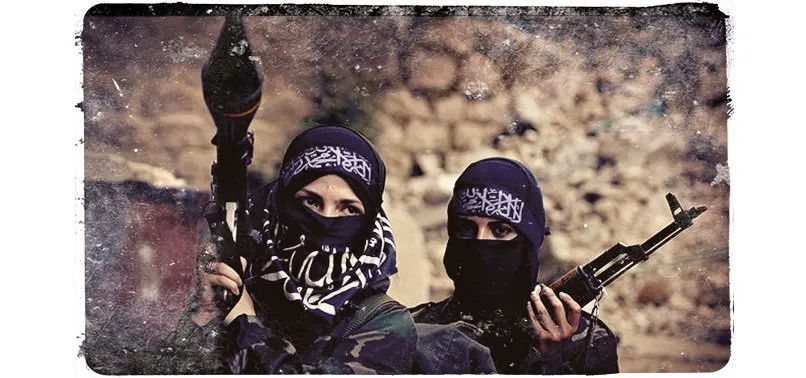 DAEŞ saflarında casus Rus kadın paniği başladı
