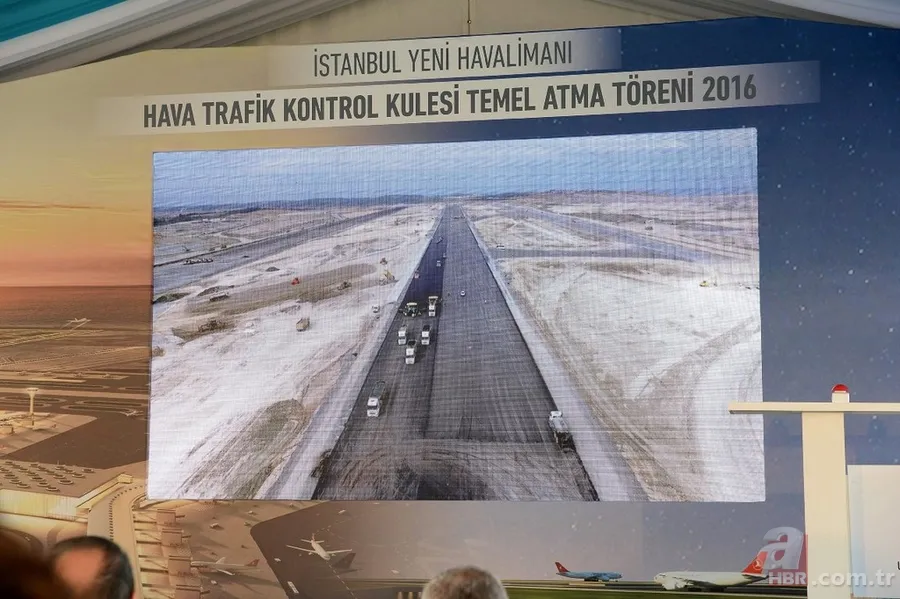 Üçüncü Havalimanı Hava Trafik Kontrol Kulesinin temeli atıldı 14