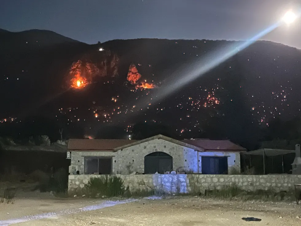 Seydikemer’den Kaş’a sıçrayan yangında ağır bilanço! Evler ve ahırlar yandı: Seralar zarar gördü, hayvanlar telef oldu - 4