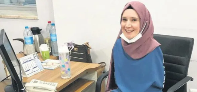 Ümmü Aladağ engelli doğdu engel tanımıyor