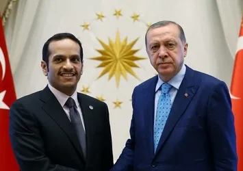 Cumhurbaşkanı Erdoğan, Al Sani ile görüştü