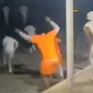 Hapishaneden kaçış anbean kamerada!