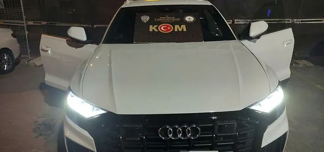 İzmir’de 2 milyon TL’lik gümrük kaçağı AUDI marka otomobil ele geçirildi