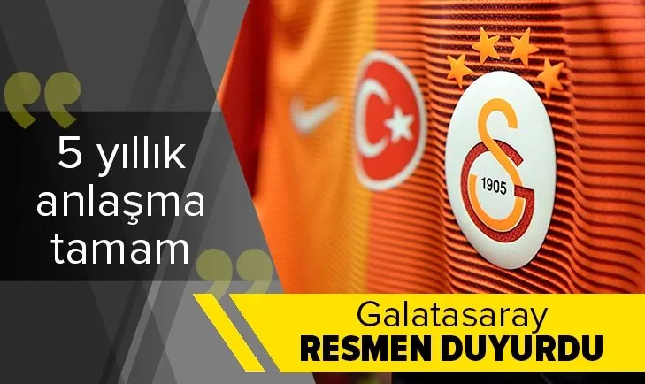 Yıllık 29 milyondan 50 milyona yükseldi! Galatasaray’dan 5 yıllık yeni forma sponsorluğu anlaşması