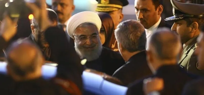 İran Cumhurbaşkanı Ruhani Türkiye'ye geldi