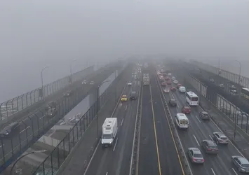 İstanbul'da yoğun sis etkili oldu