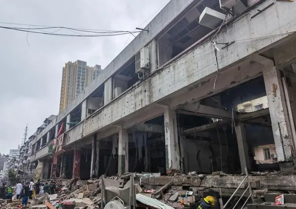 Çin’de korkunç patlama! Evden çıkanlar felaketi yaşadı